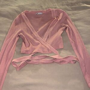 Zara Wrap top
